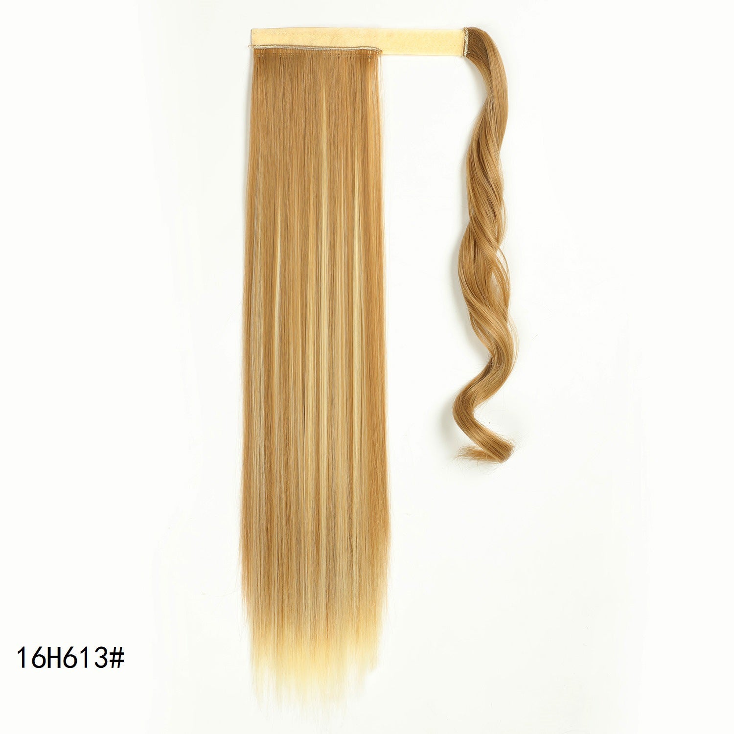 Long Velcro straight ponytail