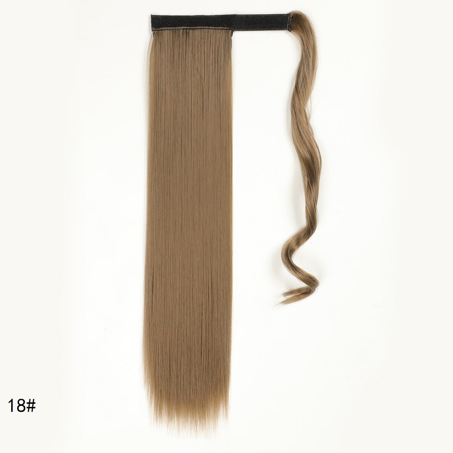 Long Velcro straight ponytail