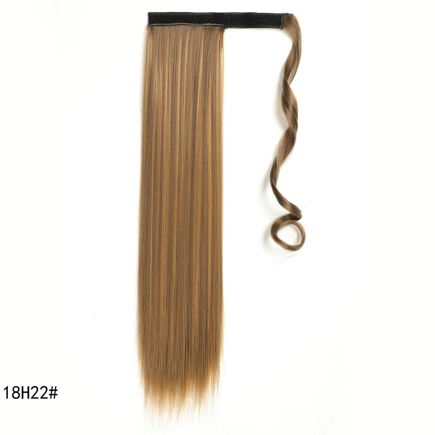 Long Velcro straight ponytail