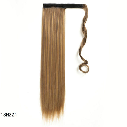 Long Velcro straight ponytail