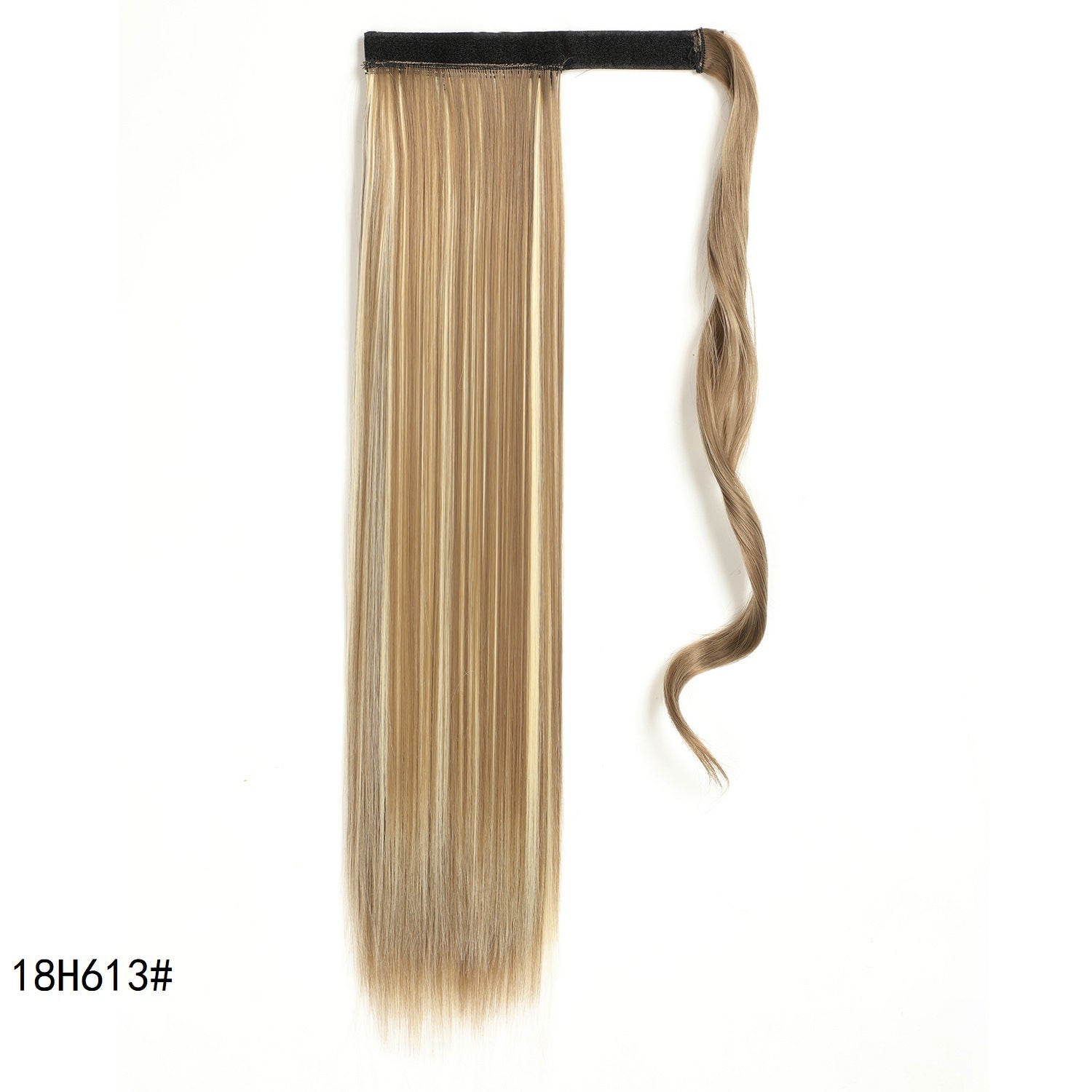 Long Velcro straight ponytail