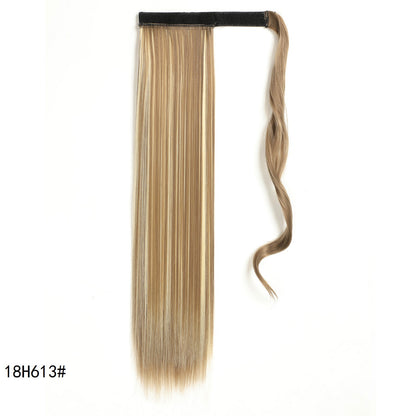 Long Velcro straight ponytail