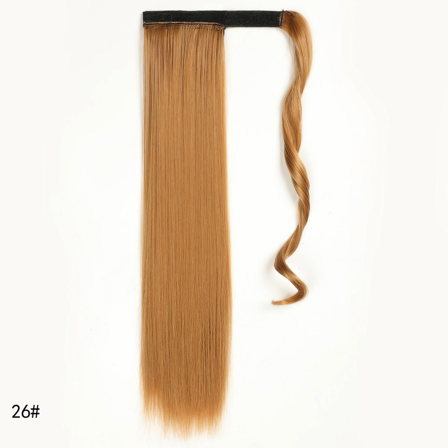 Long Velcro straight ponytail