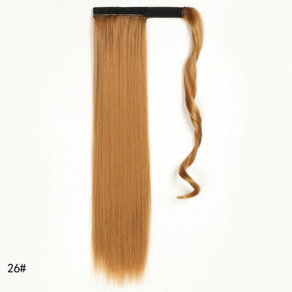 Long Velcro straight ponytail