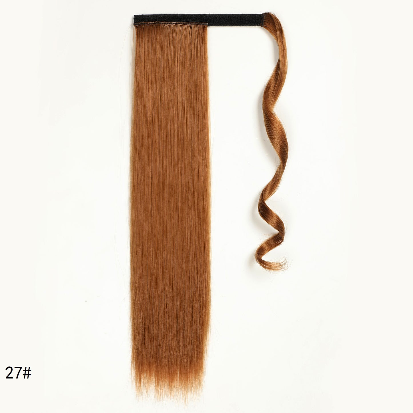Long Velcro straight ponytail