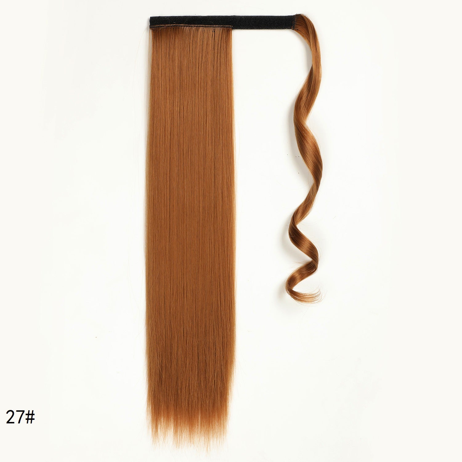 Long Velcro straight ponytail