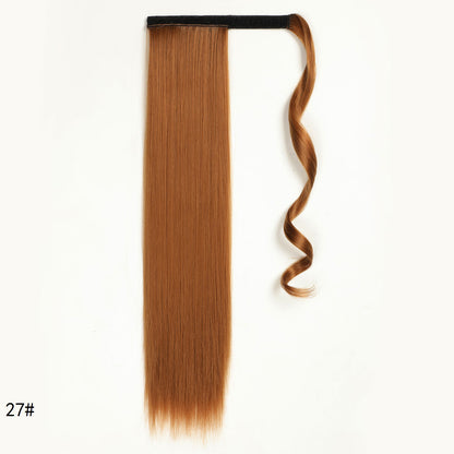 Long Velcro straight ponytail