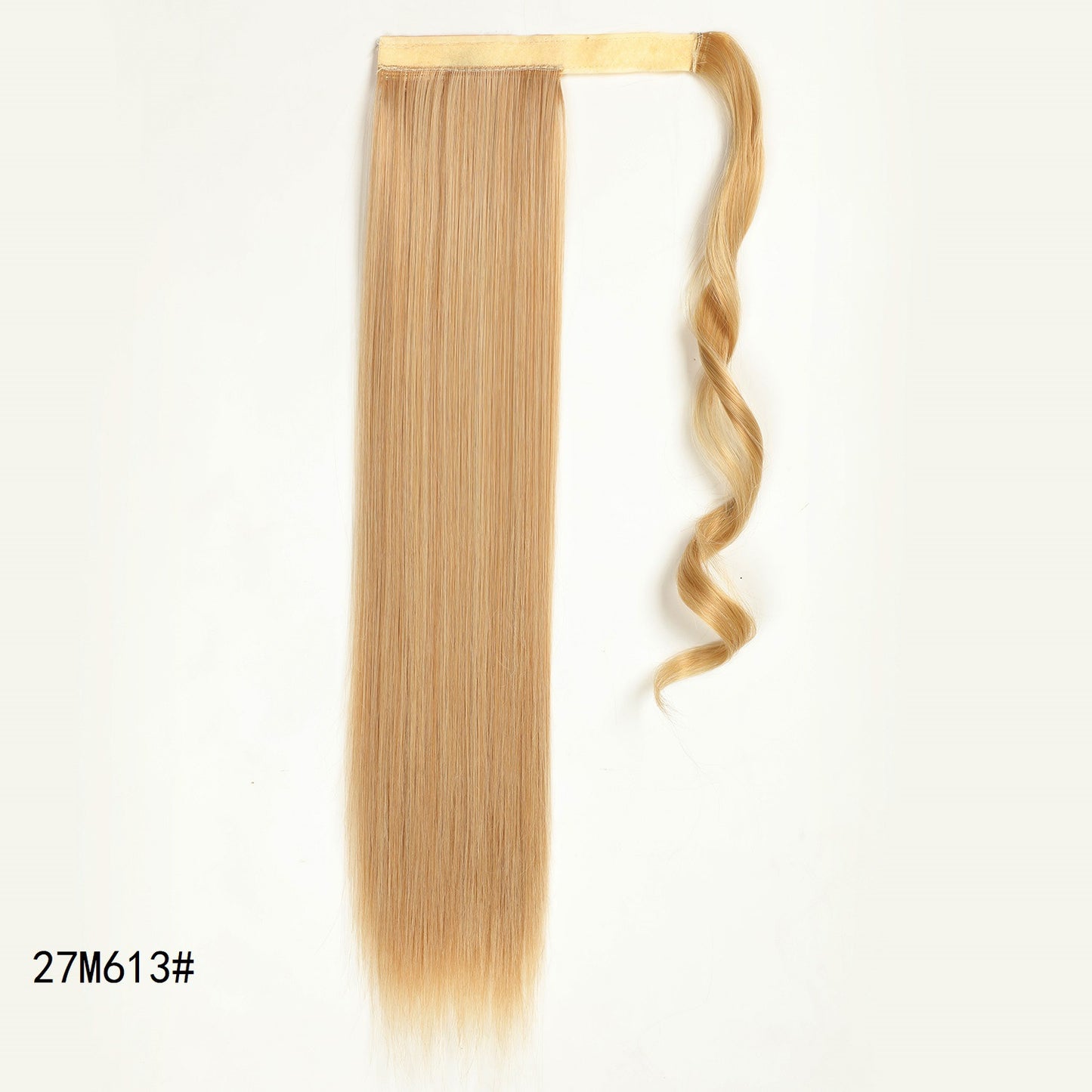 Long Velcro straight ponytail