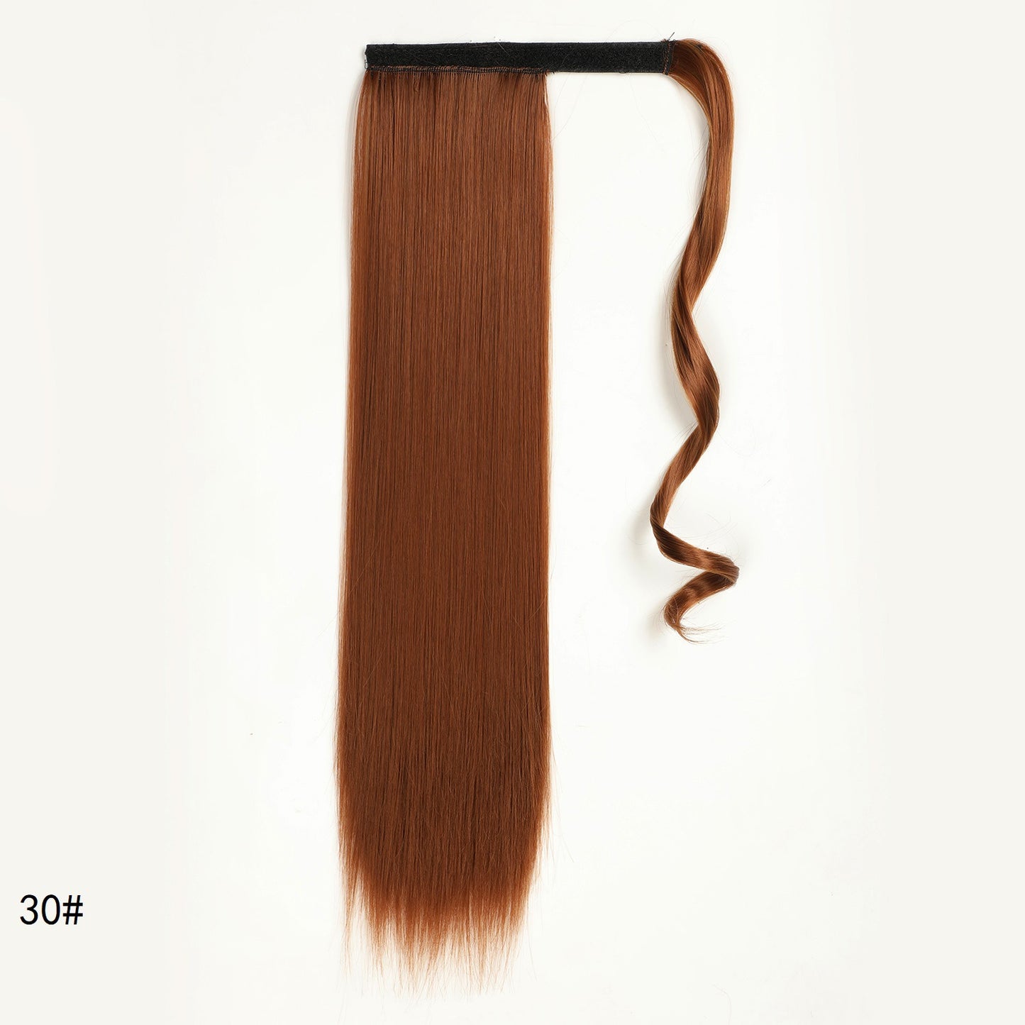 Long Velcro straight ponytail
