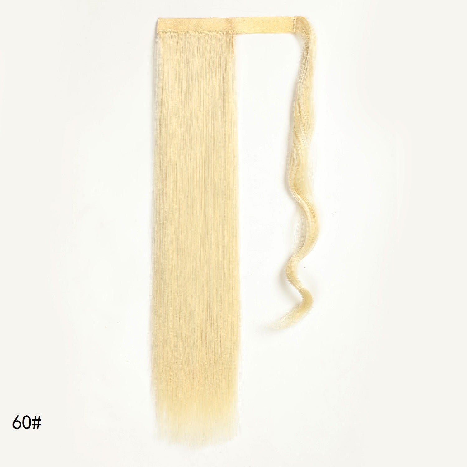 Long Velcro straight ponytail
