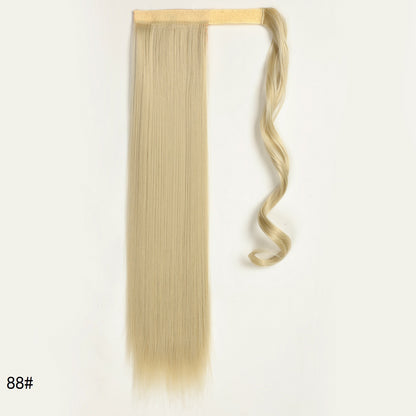 Long Velcro straight ponytail