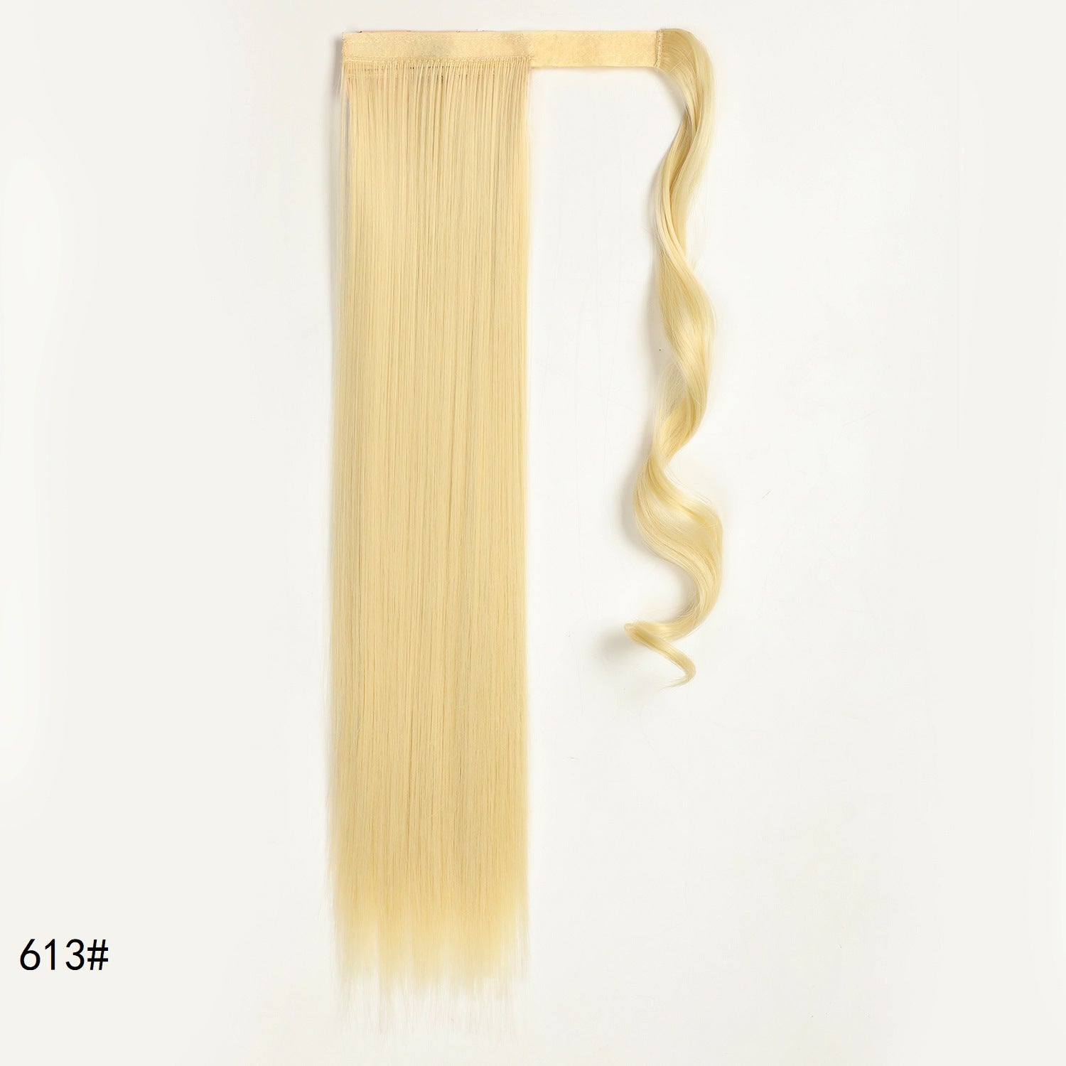 Long Velcro straight ponytail