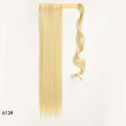 Long Velcro straight ponytail