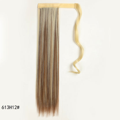 Long Velcro straight ponytail