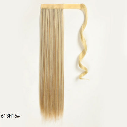 Long Velcro straight ponytail