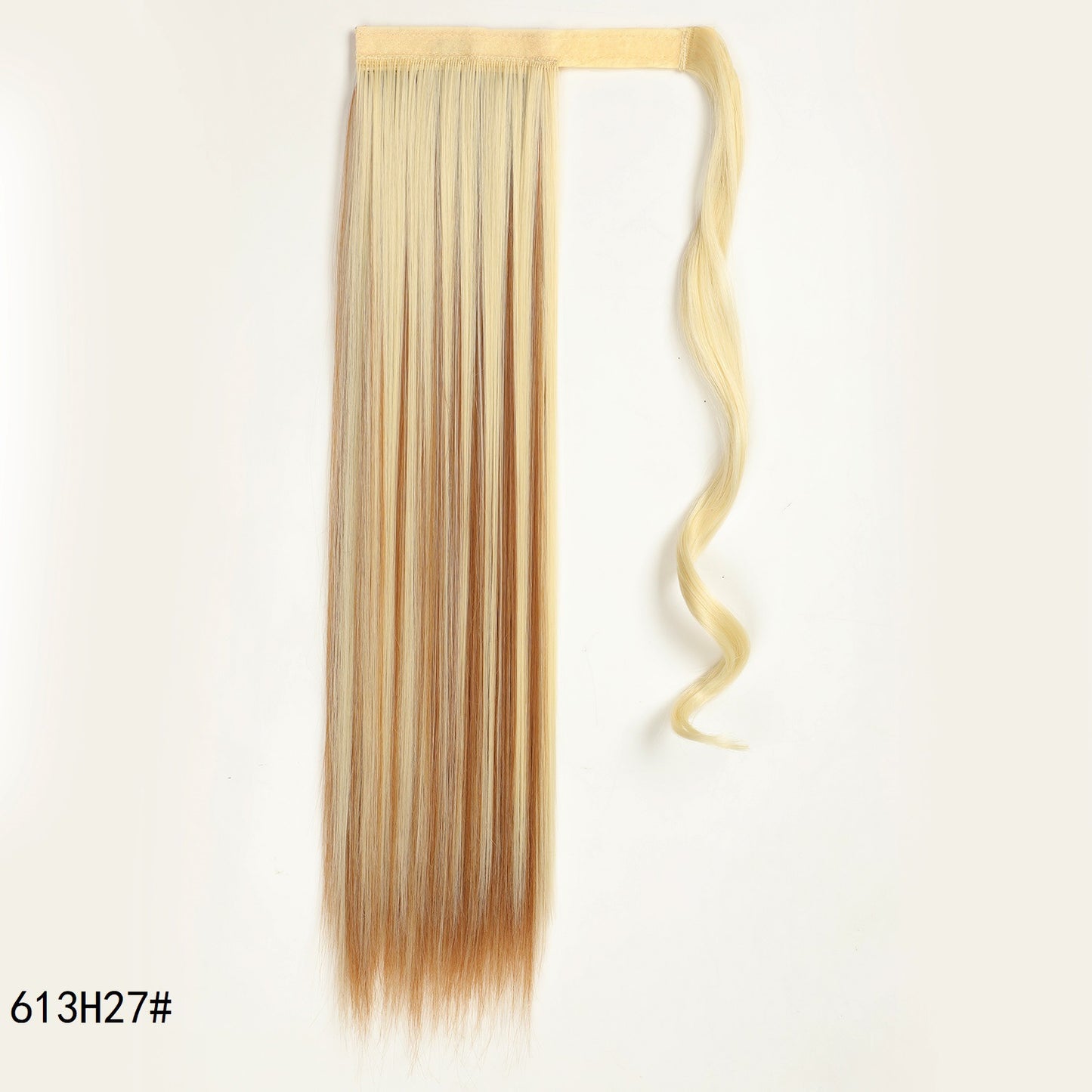 Long Velcro straight ponytail