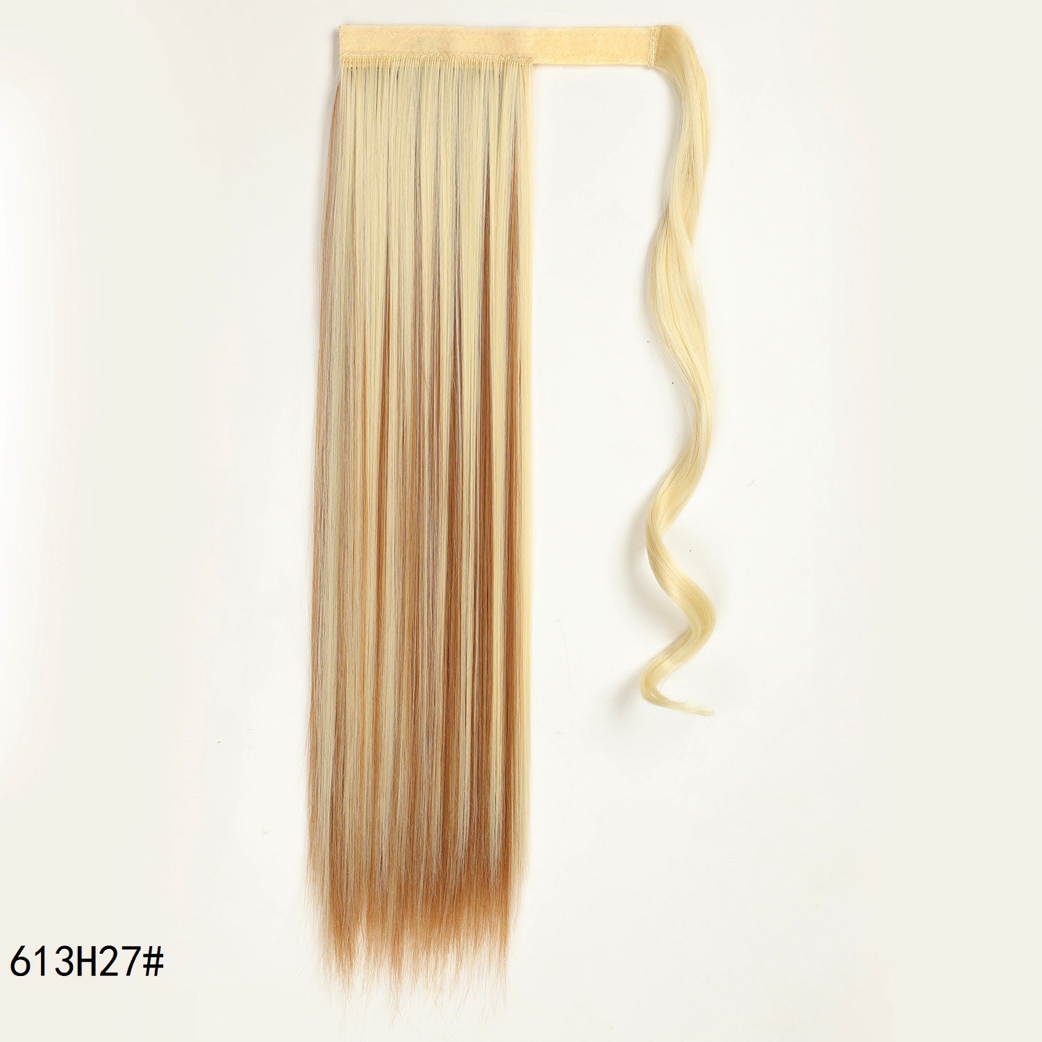 Long Velcro straight ponytail