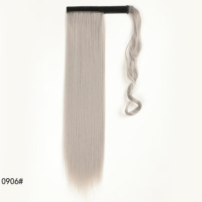 Long Velcro straight ponytail