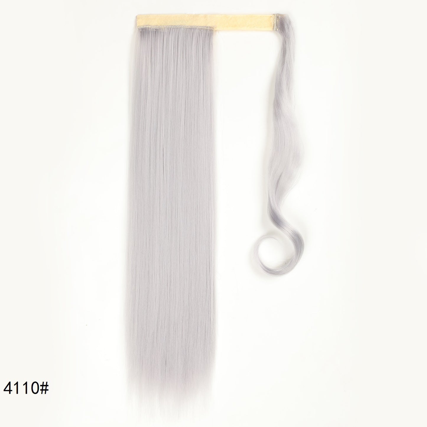 Long Velcro straight ponytail
