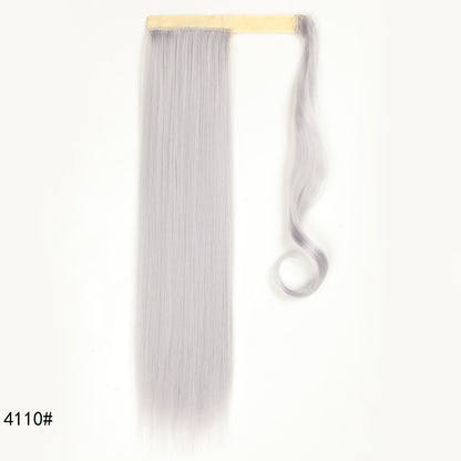 Long Velcro straight ponytail