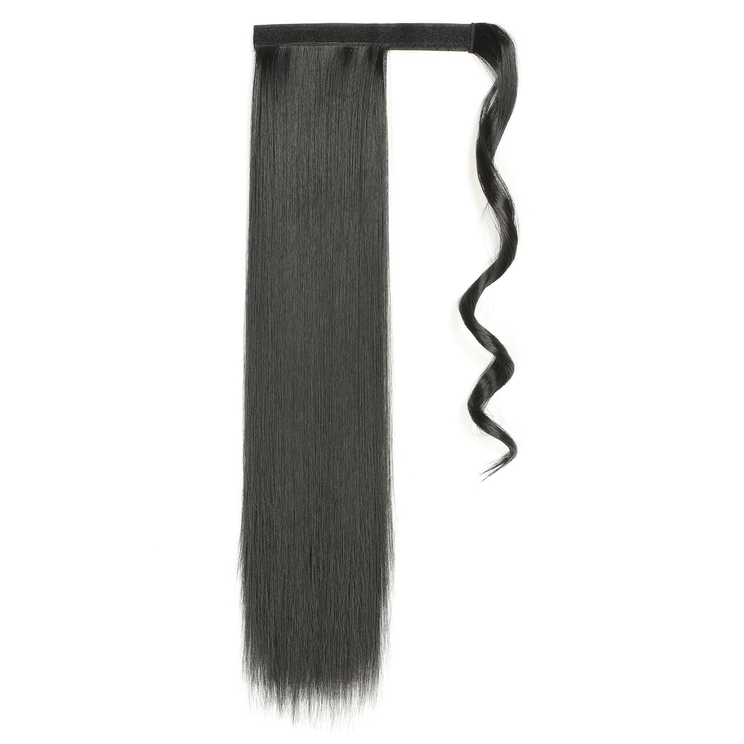 Long Velcro straight ponytail