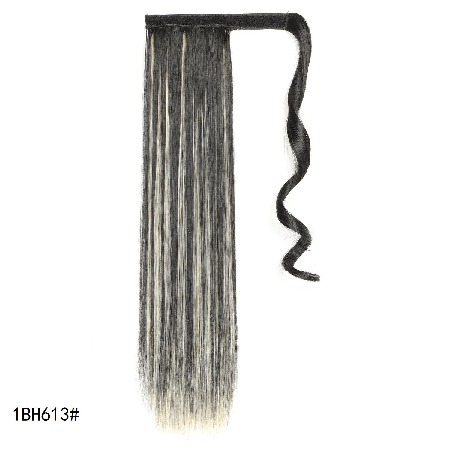 Long Velcro straight ponytail