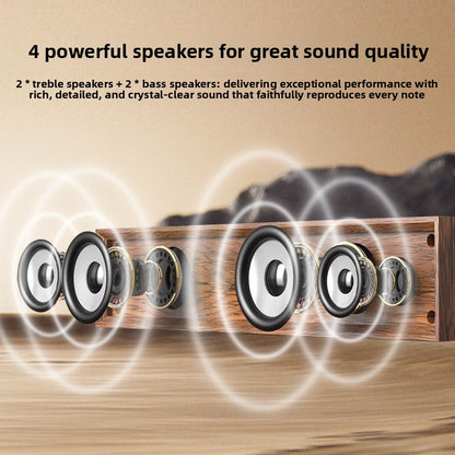 Long Wired Bluetooth Speake