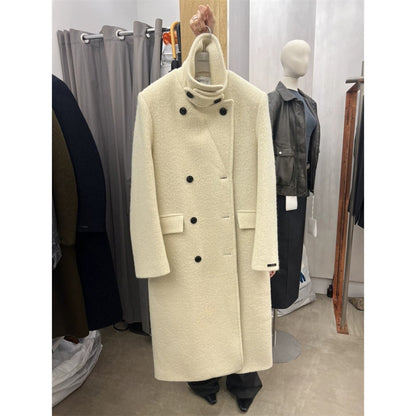 Long woolen coat