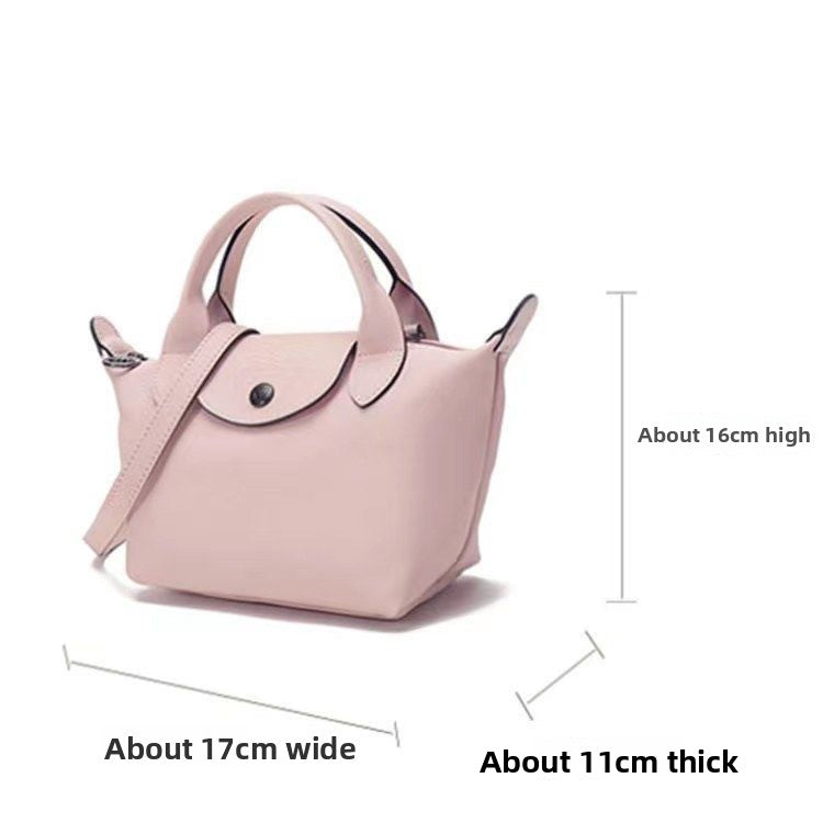 Longxiang shoulder bag with a slouchy shape