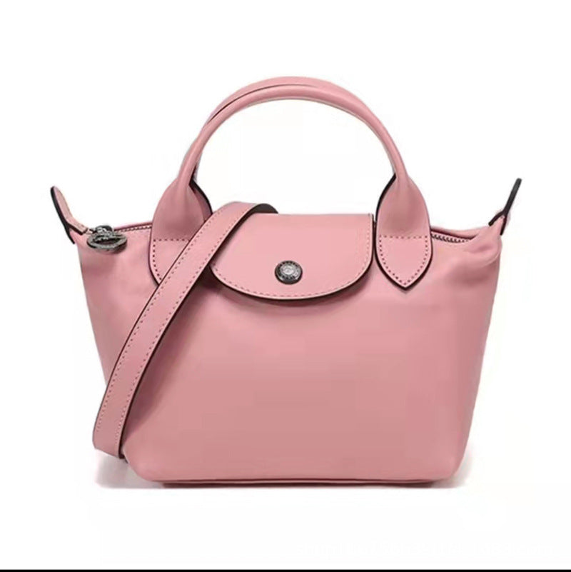 Longxiang shoulder bag with a slouchy shape