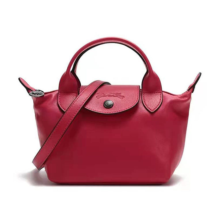 Longxiang shoulder bag with a slouchy shape