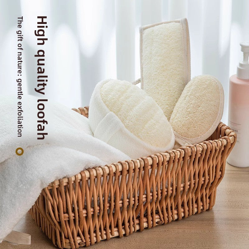Loofah bath towel