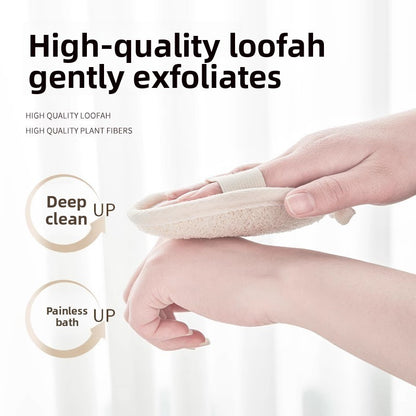 Loofah bath towel