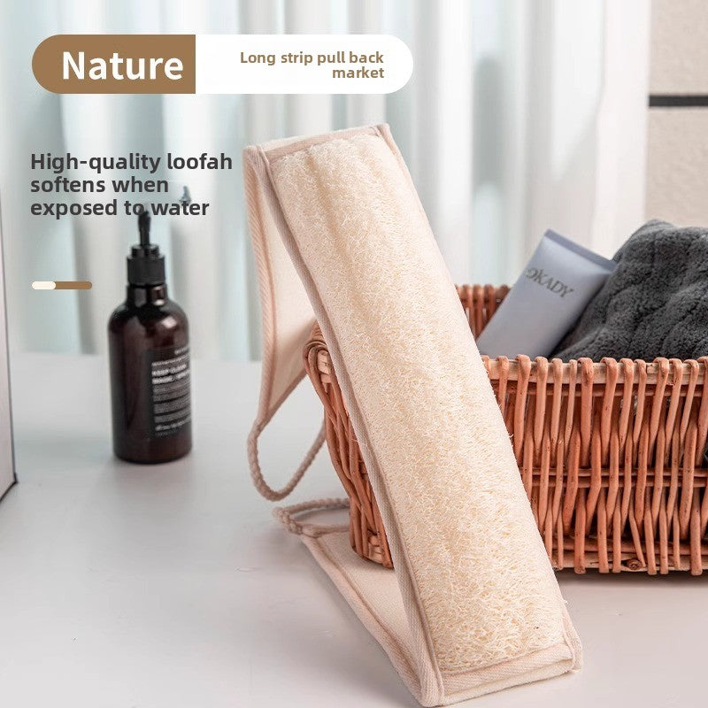 Loofah bath towel
