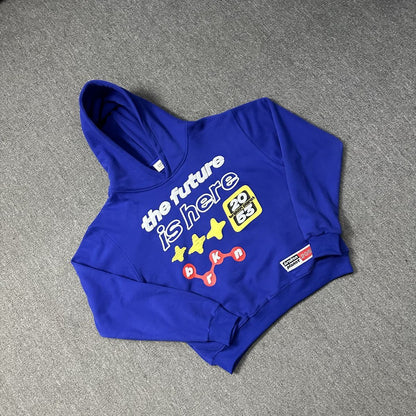 Loose and casual hoodie set