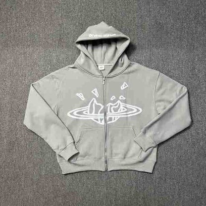 Loose and casual hoodie set