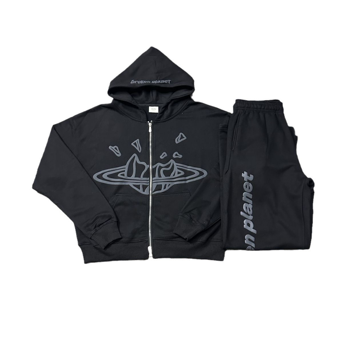 Loose and casual hoodie set