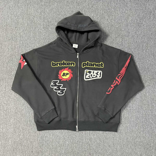 Loose and casual hoodie set
