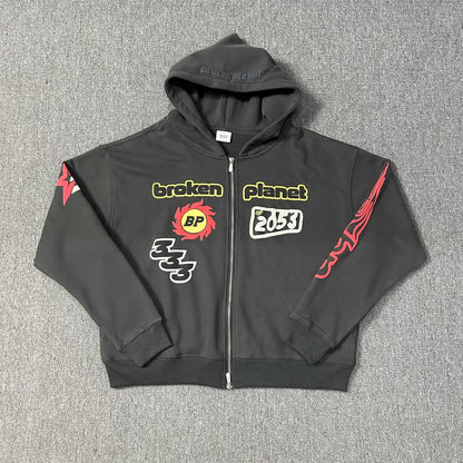 Loose and casual hoodie set