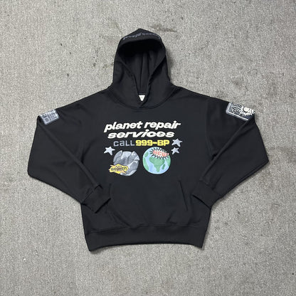 Loose and casual hoodie set