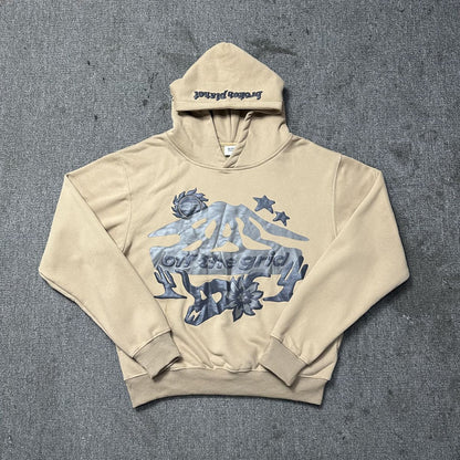 Loose and casual hoodie set