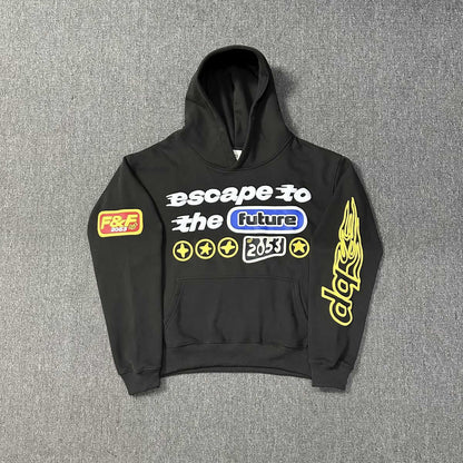 Loose and casual hoodie set
