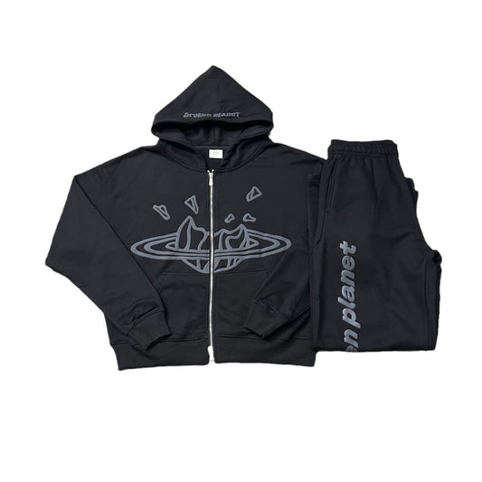 Loose and casual hoodie set