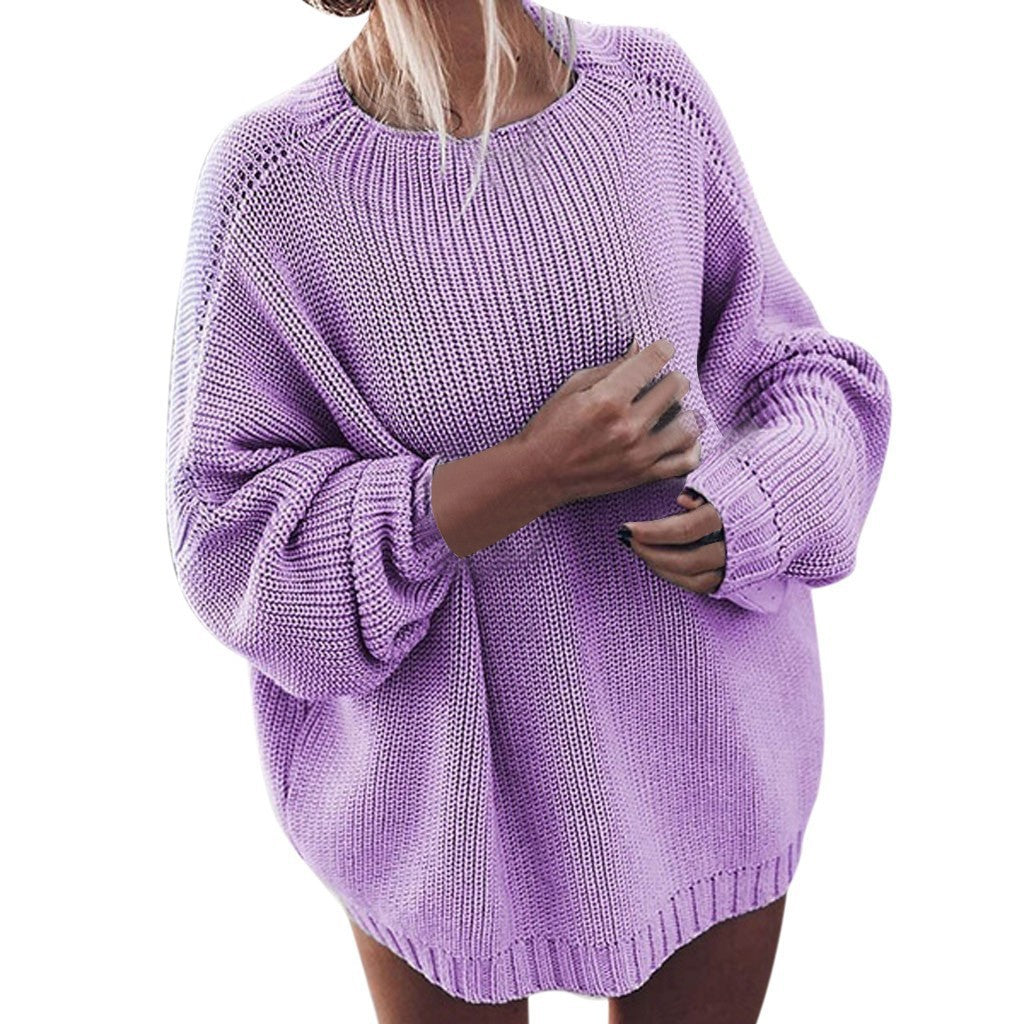 Loose Bat Sleeve Knitwear Jacket