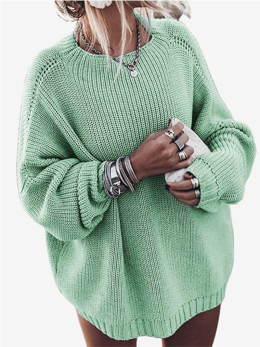 Loose Bat Sleeve Knitwear Jacket