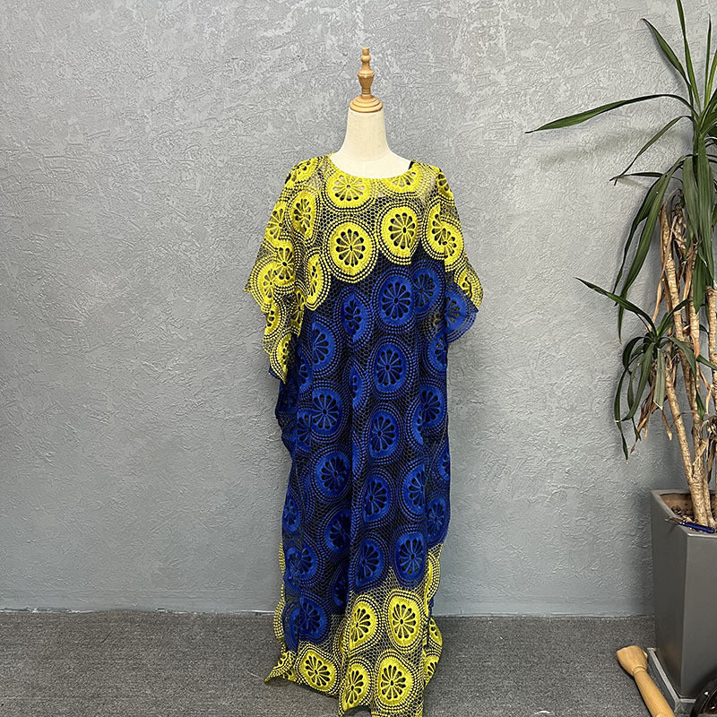 Loose Bat Sleeve Robe Dress