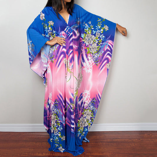 Loose Beach Cover Up Dress Sun Protection
