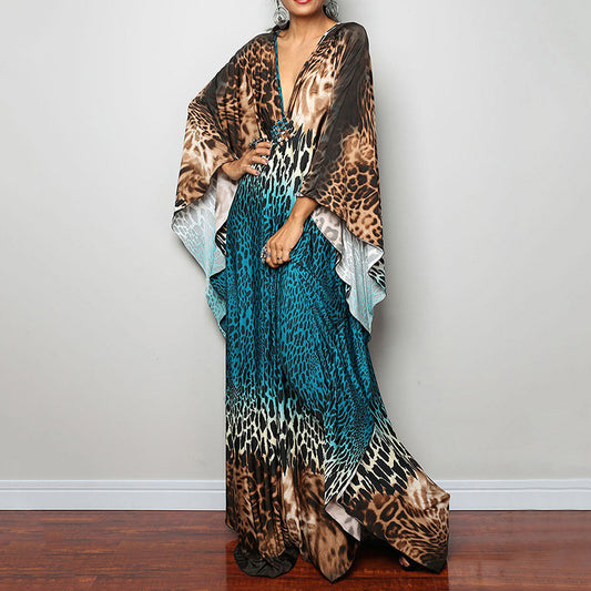 Loose Beach Cover Up Dress Sun Protection