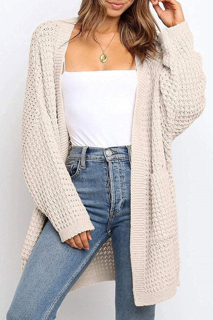 Loose cardigan knitted sweater