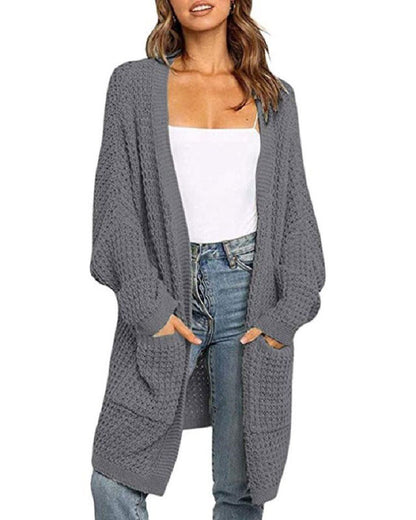 Loose cardigan knitted sweater